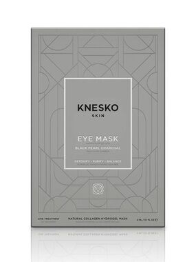KNESKO Skin Black Pearl Charcoal Eye Mask - Gray